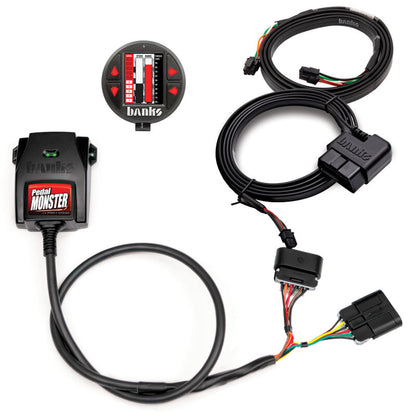 Banks Power Pedal Monster Kit Aptiv GT 150 6 Way With iDash Data Pro