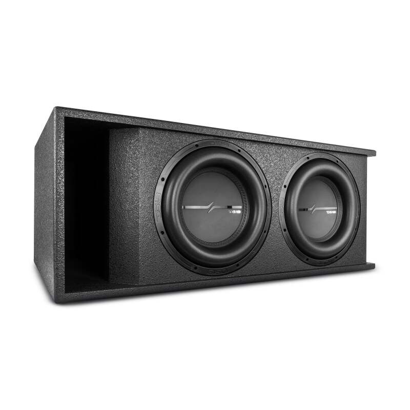 DS18 Dual 12in 2000 Watts RMS 2x ZXI12.4D Loaded Ported Enclosure w/ Subwoofer
