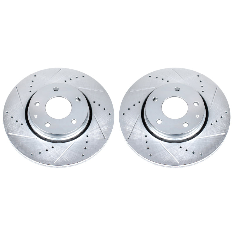 PowerStop Power Stop 16-19 Mazda CX-5 Front Evolution Drilled & Slotted Rotors - Pair