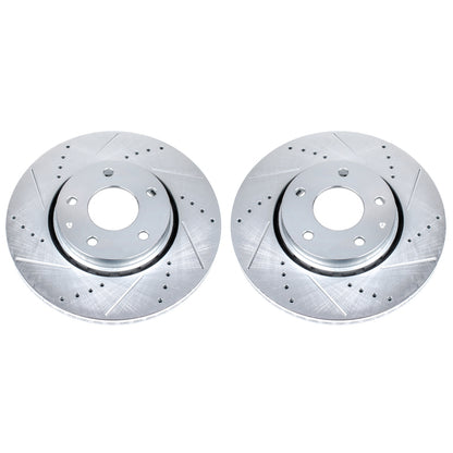 PowerStop Power Stop 16-19 Mazda CX-5 Front Evolution Drilled & Slotted Rotors - Pair