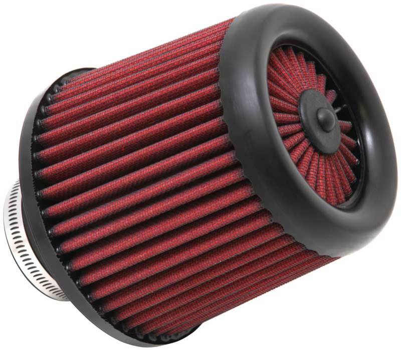AEM Induction AEM Dryflow Air Filter - Round Tapered 6in Base OD x 5in Top OD x 5.5in H x 2.5in Flange ID