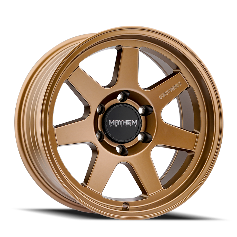 Mayhem 8307 Convoy 17x9 / 6x139.7 BP / -6mm Offset / 106mm Hub Matte Black Wheel