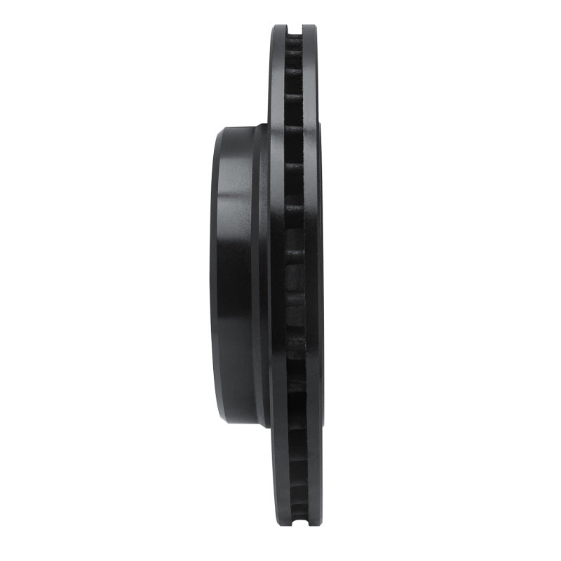 R1 Concepts R1 92-94 Mercedes-Benz 500E Rear Right Drilled & Slotted Black Brake Rotor