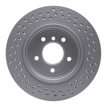 DFC 01-06 BMW 330Ci Rear Drilled GeoSPEC Coated Rotor