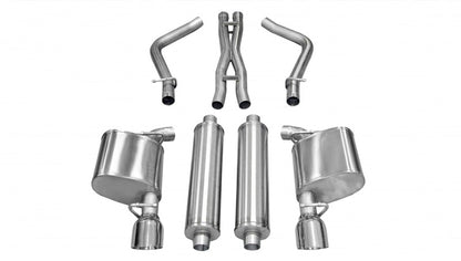 CORSA Performance Corsa 2011-2014 Chrysler 300 R/T 5.7L V8 Polished Xtreme Cat-Back Exhaust