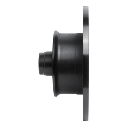 R1 Concepts R1 79-85 Volkswagen Vanagon Front Left Drilled & Slotted Black Brake Rotor