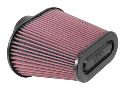 K&N Engineering K&N Universal Air Filter 3 11/16in Flange x 8 3/4 x 5 1/2in Base x 6 3/8 x 3 3/16in Top x 7in Height