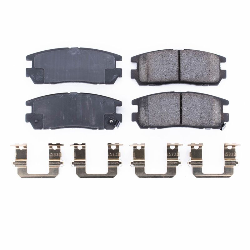 PowerStop Power Stop 96-99 Acura SLX Rear Z17 Evolution Ceramic Brake Pads w/Hardware