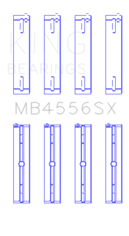 King Engine Bearings VM Motori A630/L630 Ecodiesel 3.0L Main Bearing Set