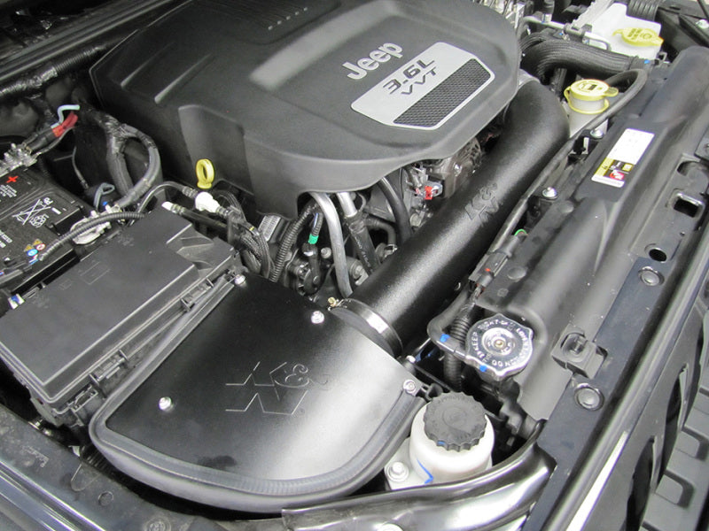 K&N Engineering K&N 12-13 Jeep Wrangler 3.6L-V6 AirCharger Perf Intake Kit