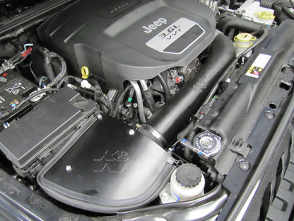 K&N Engineering K&N 12-13 Jeep Wrangler 3.6L-V6 AirCharger Perf Intake Kit
