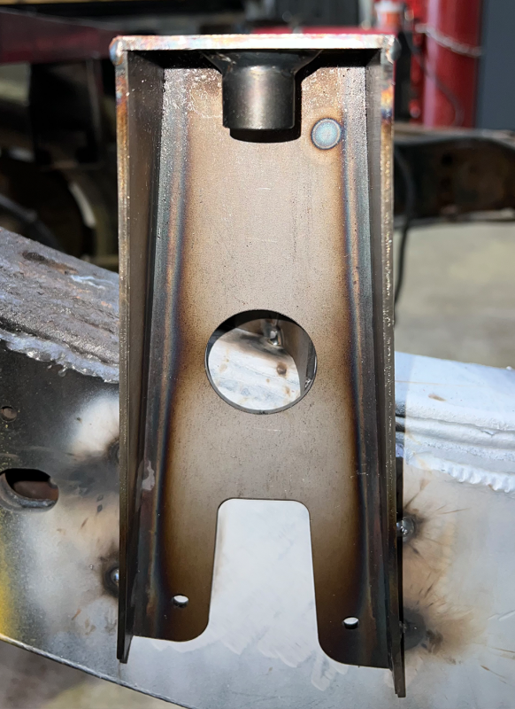 RustBuster Rust Buster 2004-2012 Colorado Front Bed Mount - Left