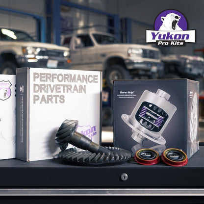 Yukon Gear & Axle Yukon 8.5in GM 3.42 Rear Ring & Pinion Install Kit 30 Spline Positraction Axle Bearings and Seals