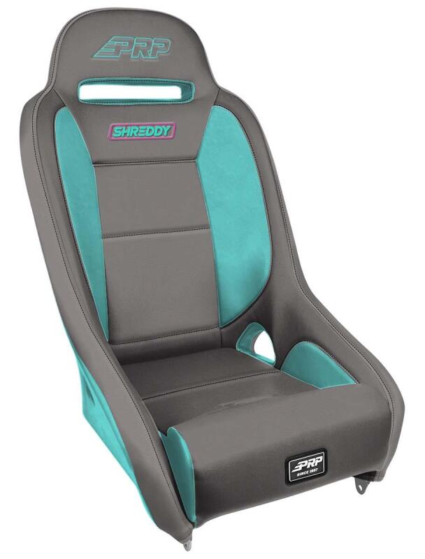 PRP Seats PRP Shreddy Comp Elite Suspension Seat - Grey/Teal