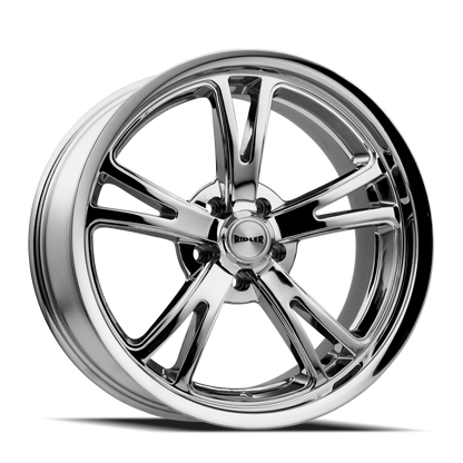 Ridler Wheels Ridler 606 20x8.5 / 5x120.65 BP / 0mm Offset / 83.82mm Hub Chrome Wheel
