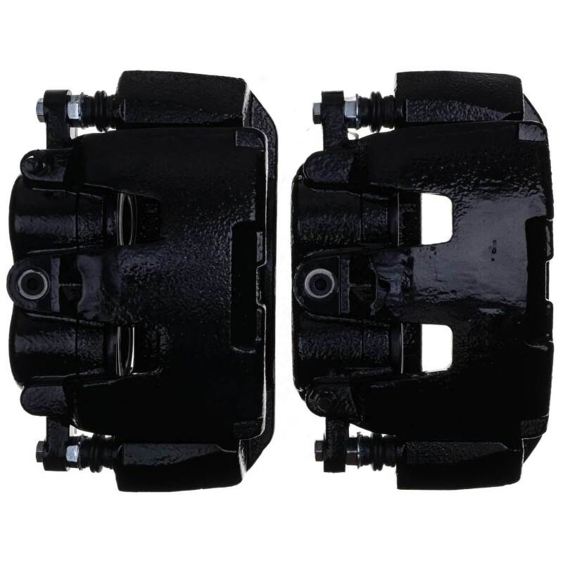 PowerStop Power Stop 11-18 Ram 1500 Front Black Calipers - Pair (w/Bracket)