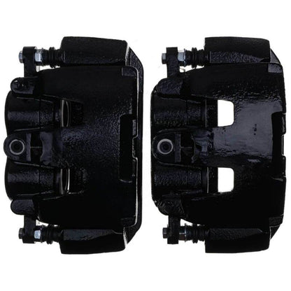 PowerStop Power Stop 11-18 Ram 1500 Front Black Calipers - Pair (w/Bracket)