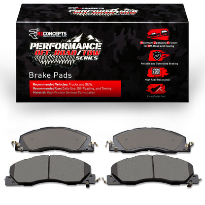 R1 Concepts R1 09-18 Ram 2500 Front Off-Road/Tow Brake Pads
