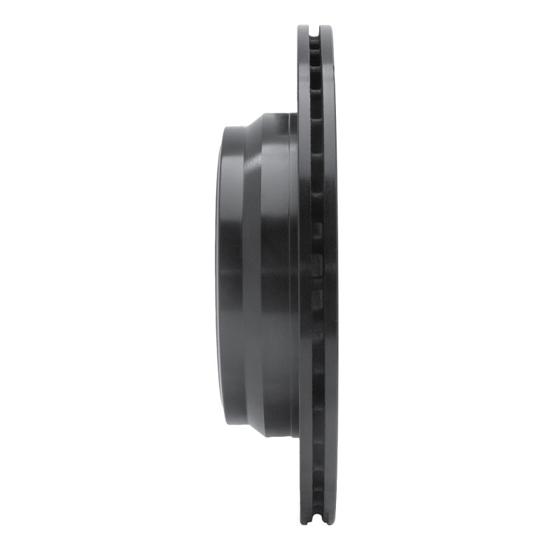 R1 Concepts R1 06-20 BMW 328I Rear Left Drilled & Slotted Black Brake Rotor