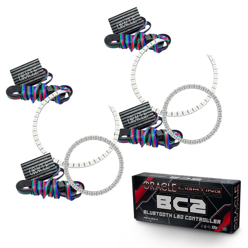 ORACLE Lighting Oracle BMW 3 Series 06-11 Halo Kit - Projector - ColorSHIFT w/ BC1 Controller