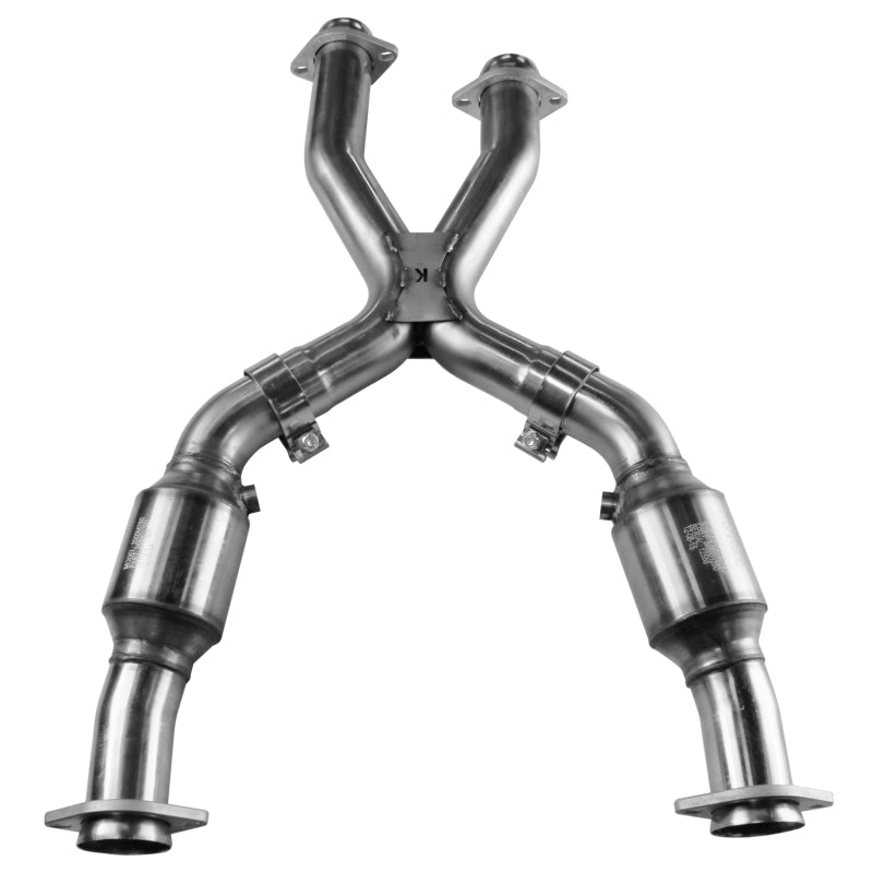 Kooks Headers Kooks 99-04 Ford Mustang GT / Cobra 2 1/2in In x 2 1/2in OEM Out Cat SS X Pipe Kooks HDR Req