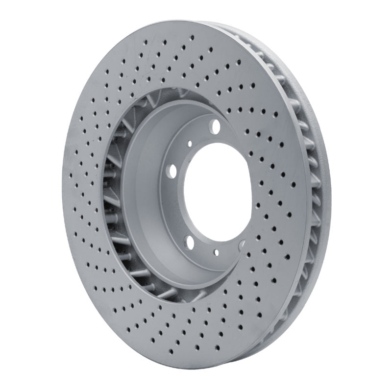 DFC 99-23 Porsche 911 Right Front Drilled Hi-Carbon Alloy Geomet Coated Rotor