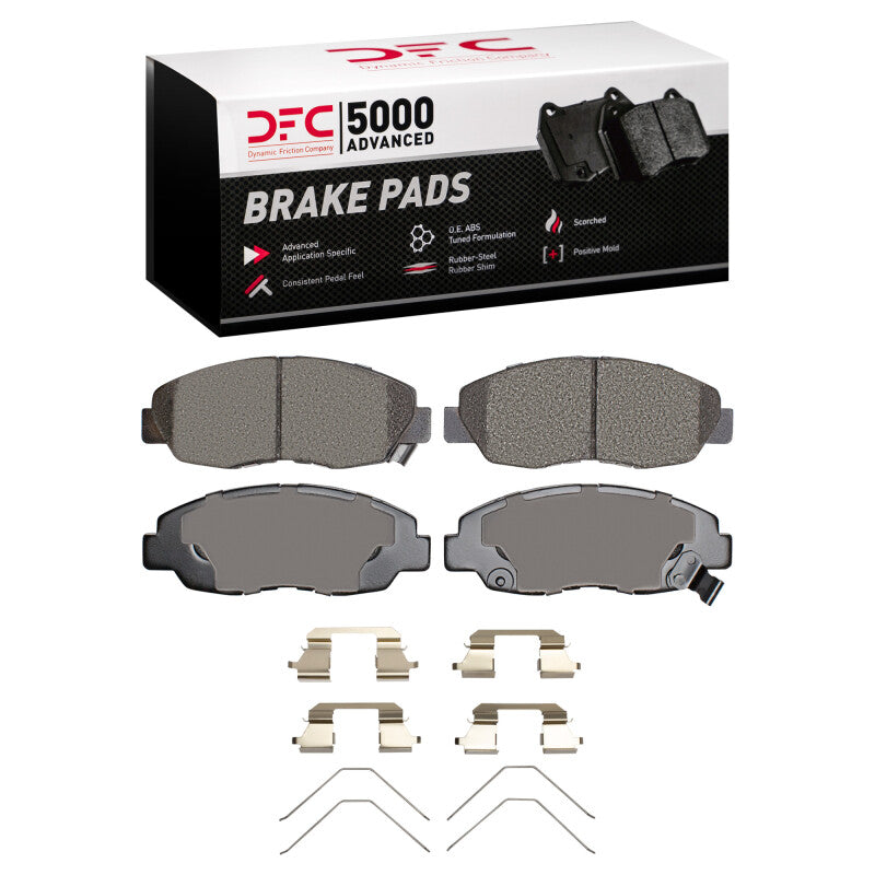 DFC 96-15 Acura EL Front 5000 Advanced Ceramic Brake Pads and Hardware Kit