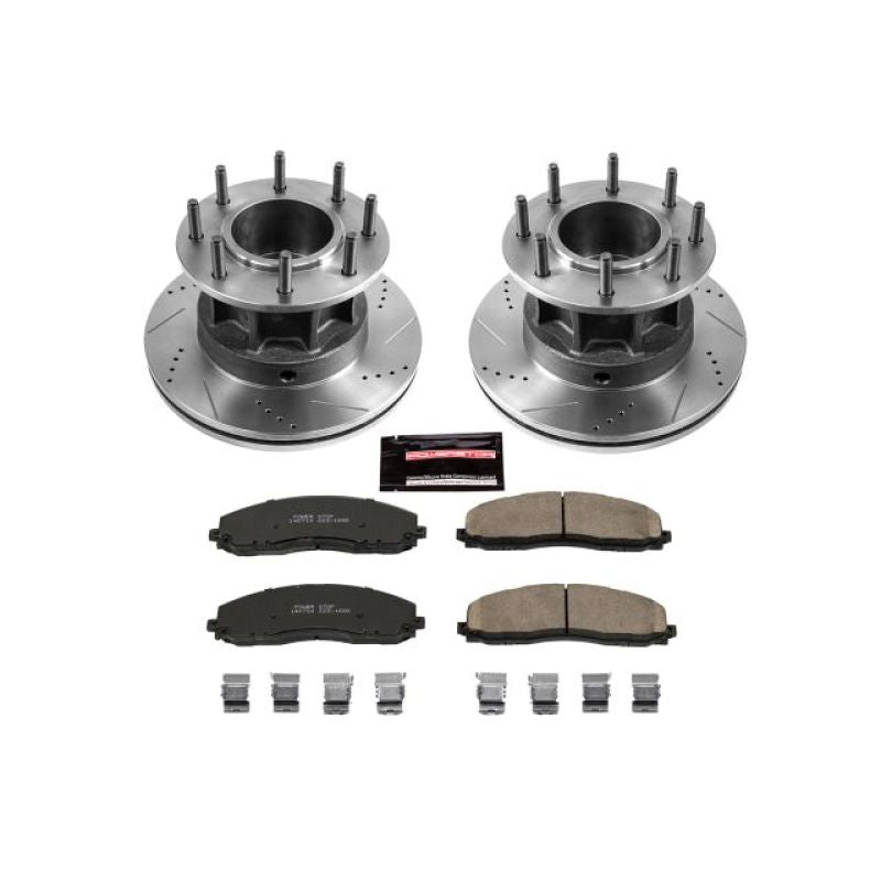 PowerStop Power Stop 13-16 Ford F-350 Super Duty Front Z23 Evolution Brake Kit