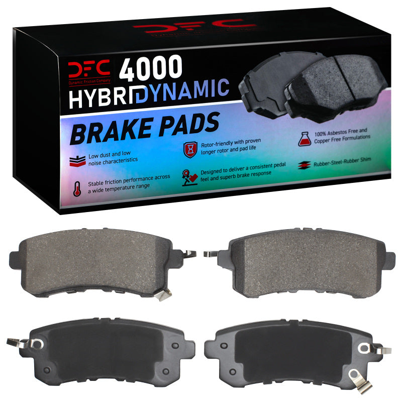DFC 10-24 Nissan Patrol (Latin America) Rear 4000 Hybridynamic Brake Pads