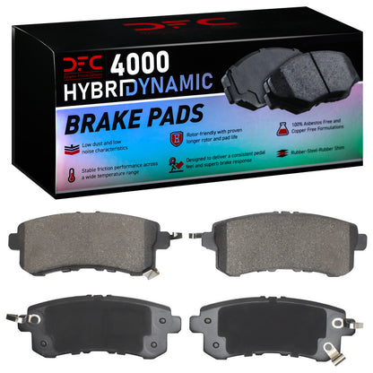 DFC 10-24 Nissan Patrol (Latin America) Rear 4000 Hybridynamic Brake Pads