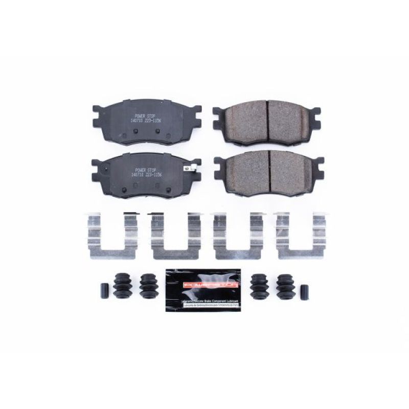 PowerStop Power Stop 06-11 Hyundai Accent Front Z23 Evolution Sport Brake Pads w/Hardware