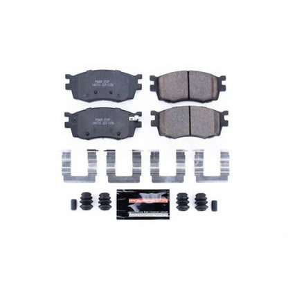 PowerStop Power Stop 06-11 Hyundai Accent Front Z23 Evolution Sport Brake Pads w/Hardware