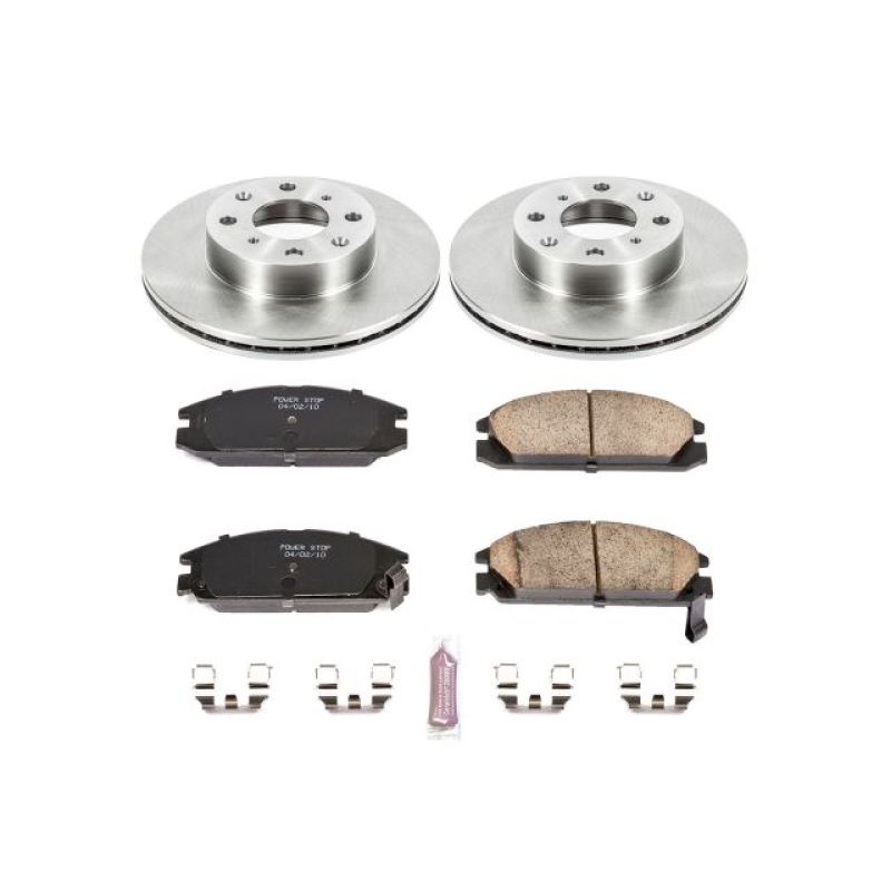 PowerStop Power Stop 88-89 Honda Accord Front Autospecialty Brake Kit