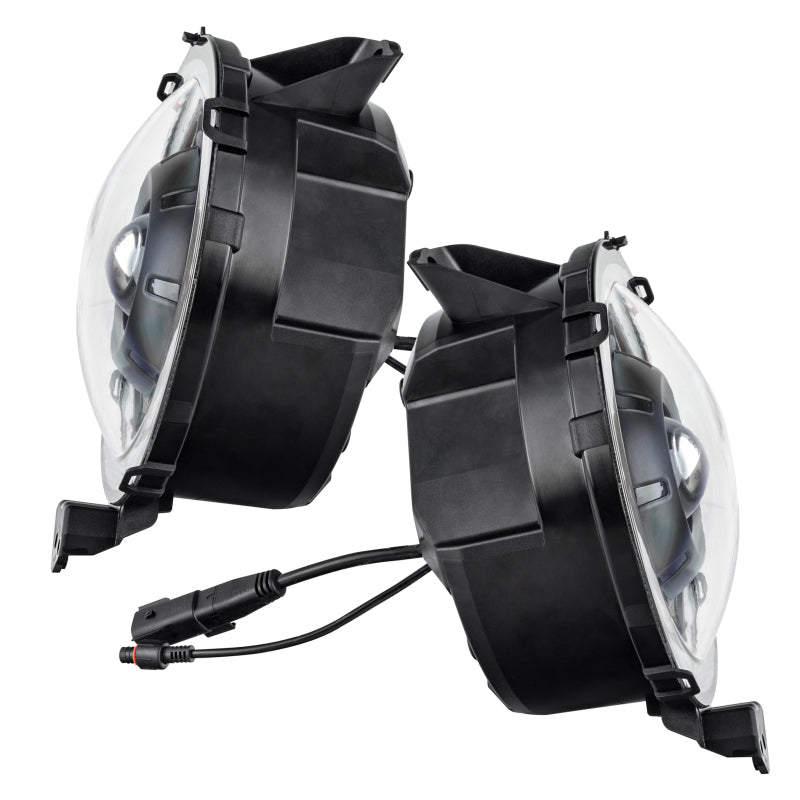 ORACLE Lighting Oracle Jeep Wrangler JL Oculus Bi-LED Projector Headlights- Graphite Metallic - 5500K