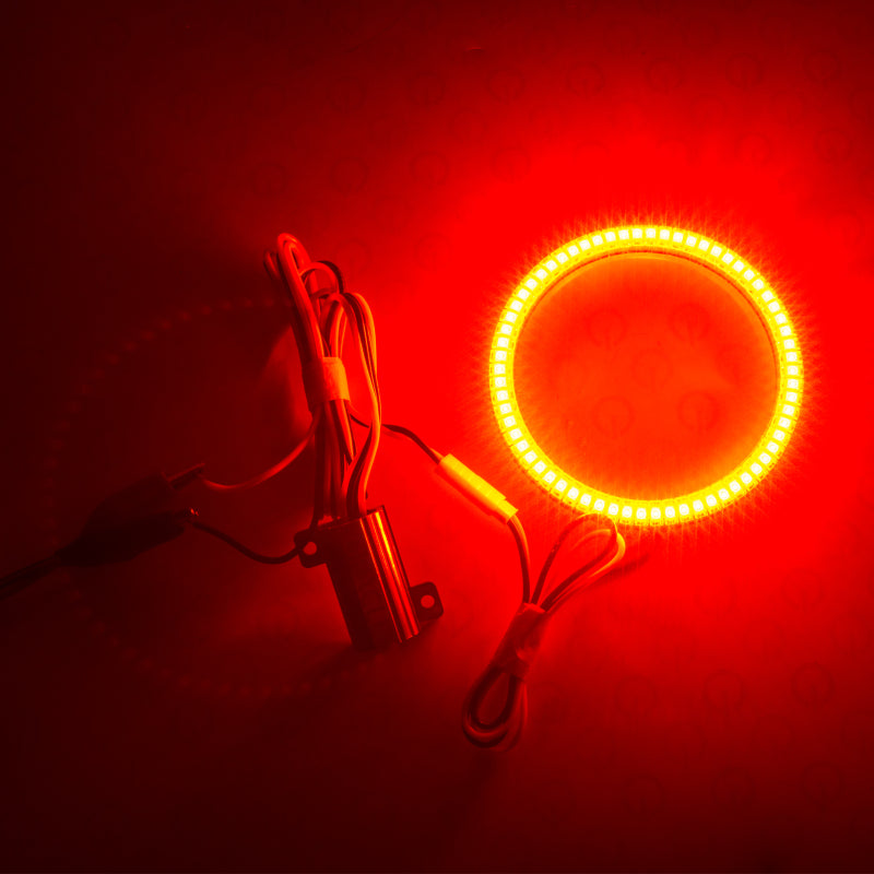 ORACLE Lighting Oracle Jeep Wrangler 07-17 LED Waterproof Turn Signal Halo Kit - Amber
