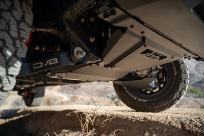 DV8 Offroad DV8 24-25 Toyota Tacoma & Land Cruiser Rear Belly Skid Plate