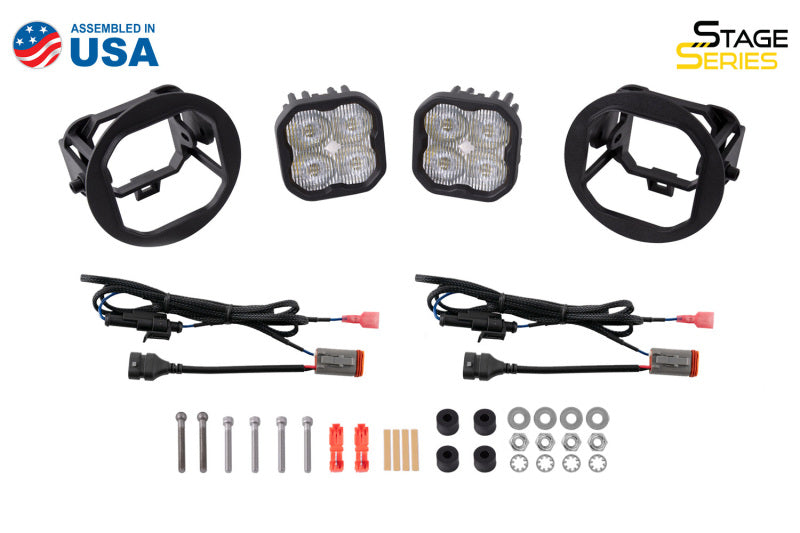 Diode Dynamics SS3 Sport Type FT Kit ABL - Yellow SAE Fog