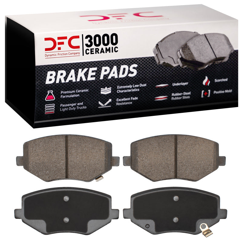 DFC 22-24 Chevrolet Groove (Mexico) Front 3000 Ceramic Brake Pads