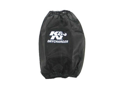 K&N Engineering K&N Black Drycharger Round Tapered Custom Air Filter Wrap