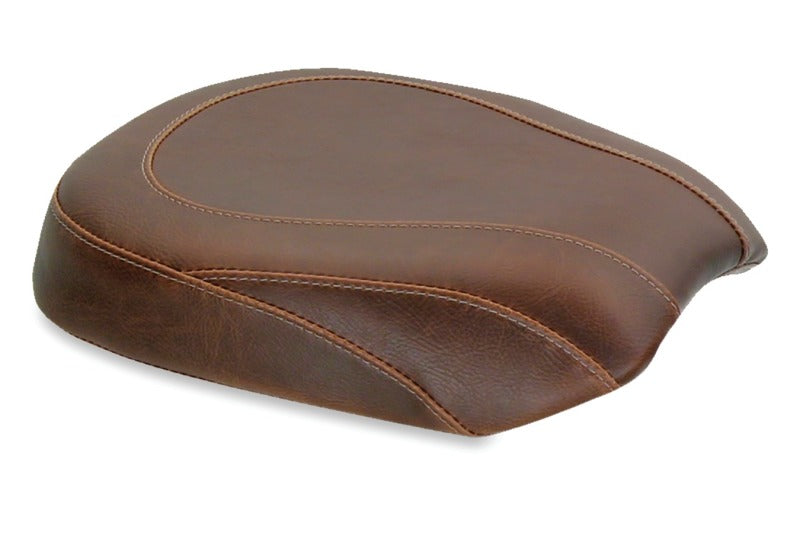 Mustang Motorcycle Mustang 06-17 Harley Softail Wide Tire (200mm) Wide Tripper Passenger Seat - Distressed Brown