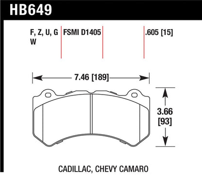 Hawk Performance Hawk HPS Street Brake Pads