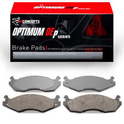 R1 Concepts R1 82-92 American Motors SPIRIT Front R1 Optimum OE Brake Pads