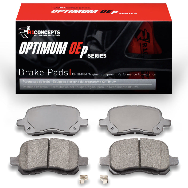 R1 Concepts R1 98-02 Toyota Corolla Front Optimum OE Brake Pads