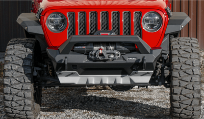 Rival 4x4 Rival 2007-2026 Jeep Wrangler 2020-2026 Jeep Gladiator Front Aluminum Bumper