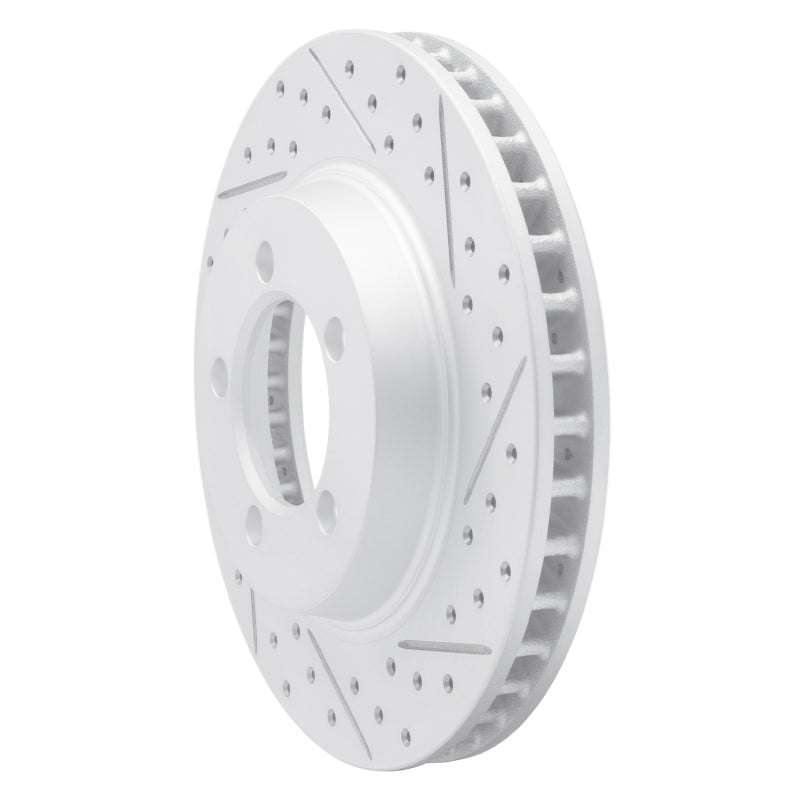 R1 Concepts R1 67-67 Ford Country Squire Front Right Drilled & Slotted Geo-Carbon Rotor