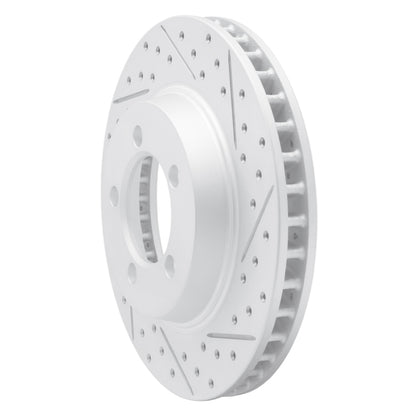 R1 Concepts R1 67-67 Ford Country Squire Front Right Drilled & Slotted Geo-Carbon Rotor
