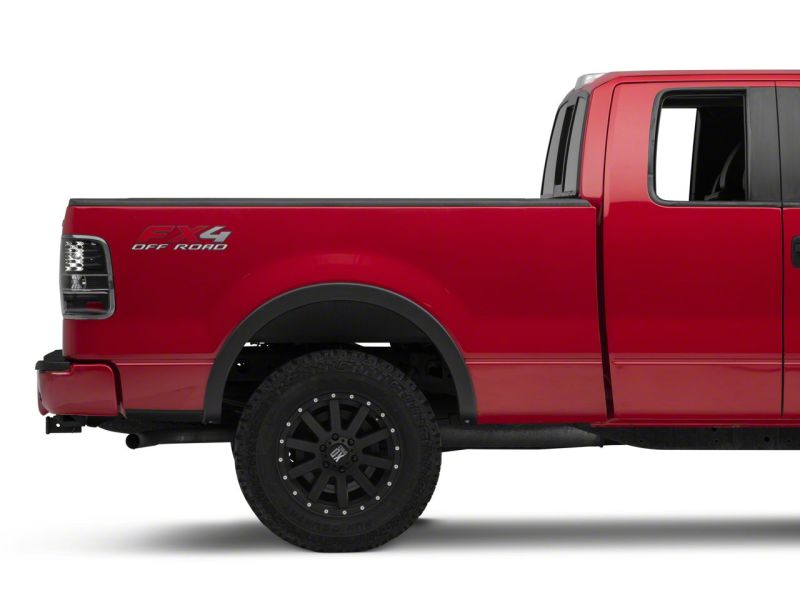 Raxiom 04-08 Ford F-150 Styleside LED Tail Lights- Black Housing (Clear Lens)