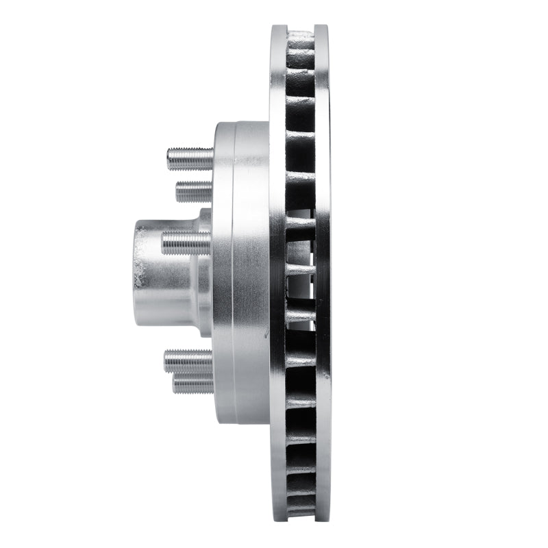 R1 Concepts R1 88-96 Chevrolet C2500 Front Left Drilled & Slotted Silver Brake Rotor