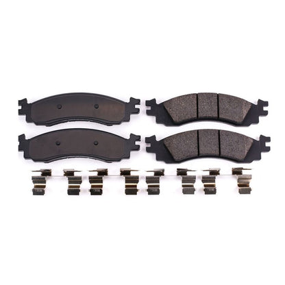 PowerStop Power Stop 06-10 Ford Explorer Front Z17 Evolution Ceramic Brake Pads w/Hardware