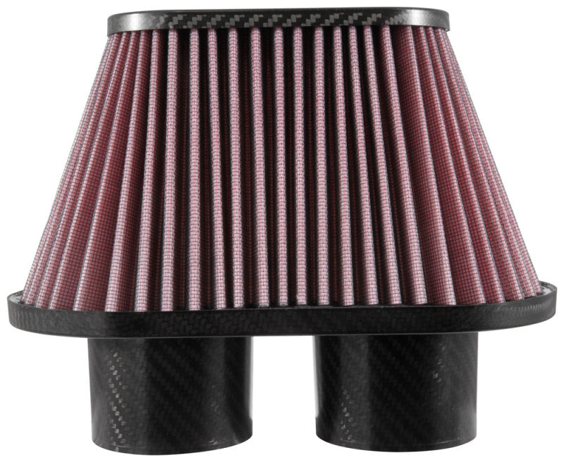 K&N Engineering K&N Universal Air Filter - 3in Dual Flange / 10x5.125in Base / 6.375x3.0625in Top / 5.5in Height